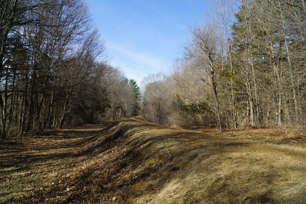 MWRA -- The new trail along the Sudbury Aqueduct, Natick, MA