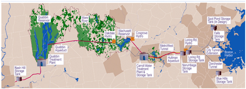 mwra water map