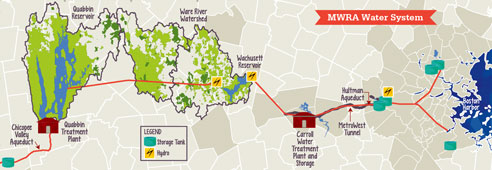 mwra water map