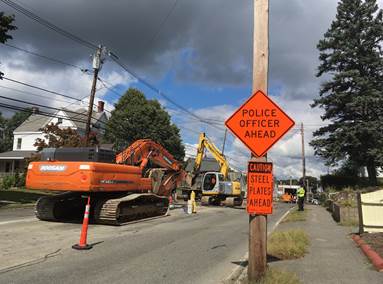 water main installaion